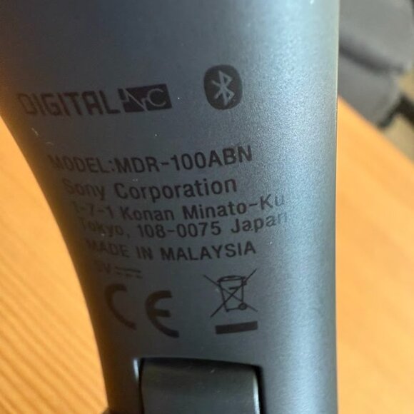 🎧 Sony MDR-100ABN Wireless Noise Cancelling Headphones - Picture 11 of 11